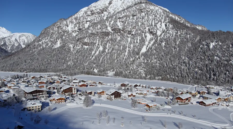 Pertisau, Achensee, Tirol Winter Sonne