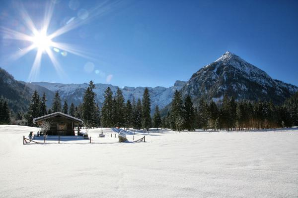 Winterlandschaft Karwendel Tirol
